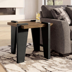 Best Deals Furniture - Ashley Furniture - Weathermore End Table - Square End Table - T531-2