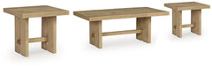 Crendlin Coffee Table and 2 End Tables