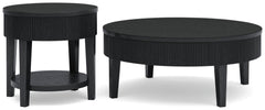 Best Deals Furniture - Ashley Furniture - Marstream Coffee Table and End Table - Coffee Table and End Table - T551T1
