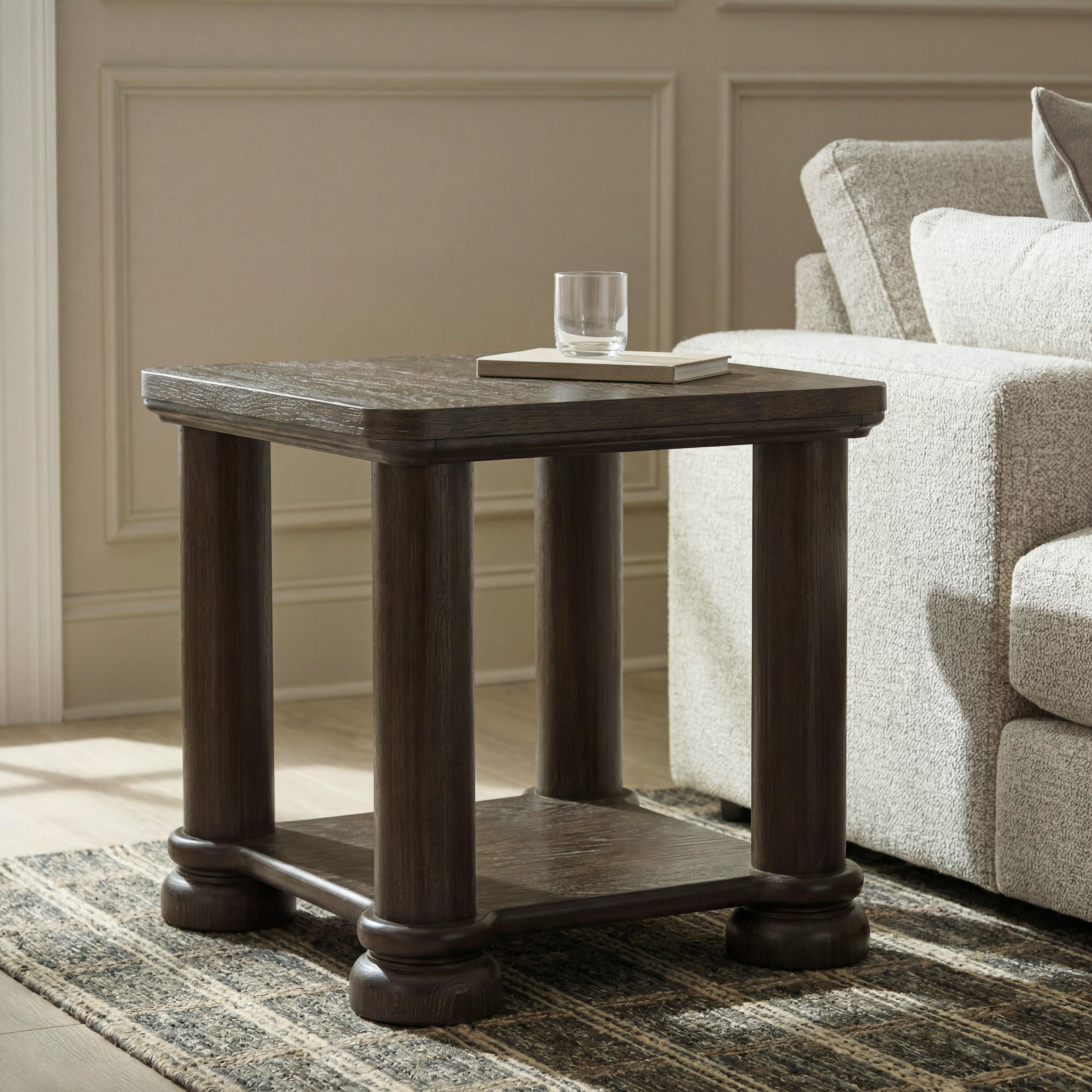 Best Deals Furniture - Ashley Furniture - Bannette End Table - Square End Table - T605-2