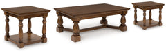 Best Deals Furniture - Ashley Furniture - Sturlayne Coffee Table and 2 End Tables - Coffee Table and 2 End Tables - T609T2