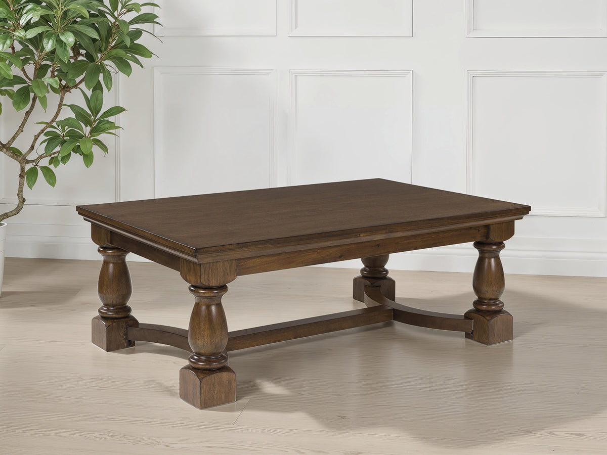 Best Deals Furniture - Ashley Furniture - Sturlayne Coffee Table - Rectangular Cocktail Table / Brown - T609-1