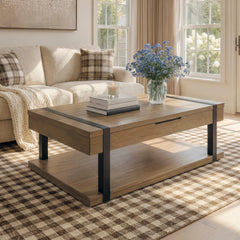 Best Deals Furniture - Ashley Furniture - Jorannti Lift-Top Coffee Table - Rect Lift Top Cocktail Table - T631-9