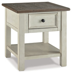 Bolanburg Coffee Table with End Table and Chairside End Table