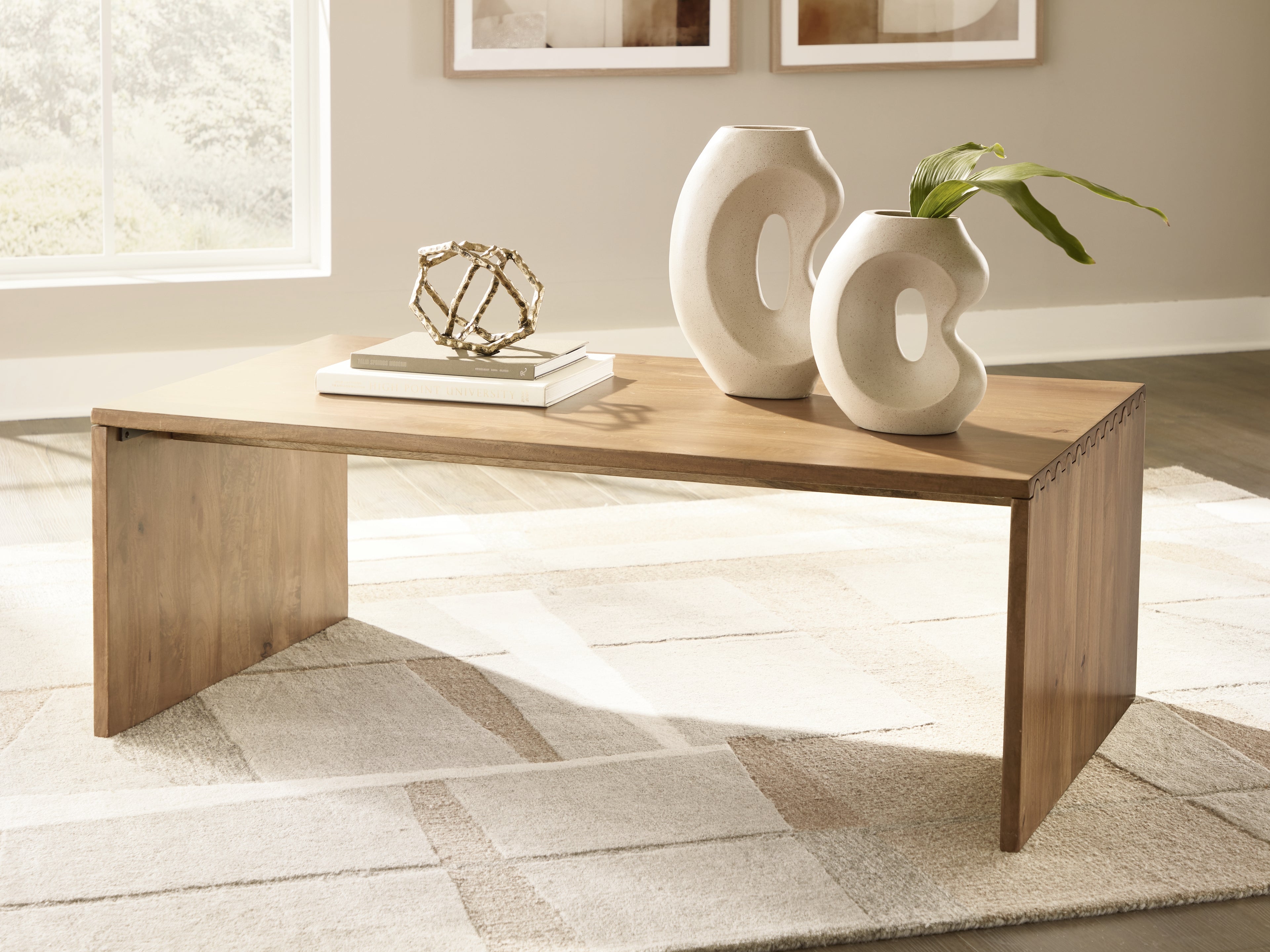 Best Deals Furniture - Ashley Furniture - Ella Grove Coffee Table - Rectangular Cocktail Table - T639-1