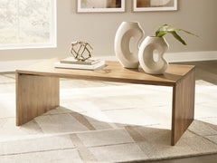 Best Deals Furniture - Ashley Furniture - Ella Grove Coffee Table - Rectangular Cocktail Table - T639-1