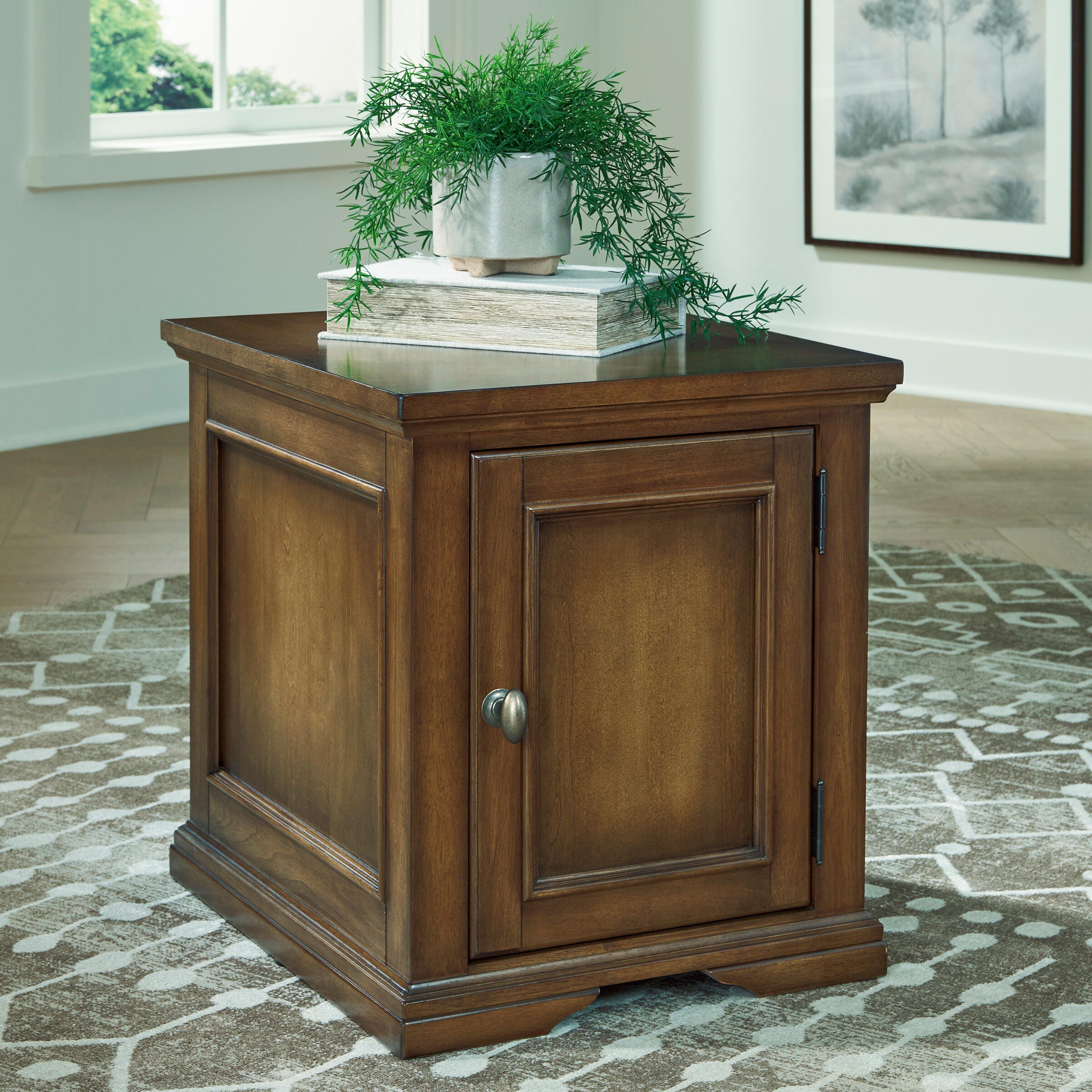 Best Deals Furniture - Ashley Furniture - Channley End Table - Rectangular End Table - T649-3