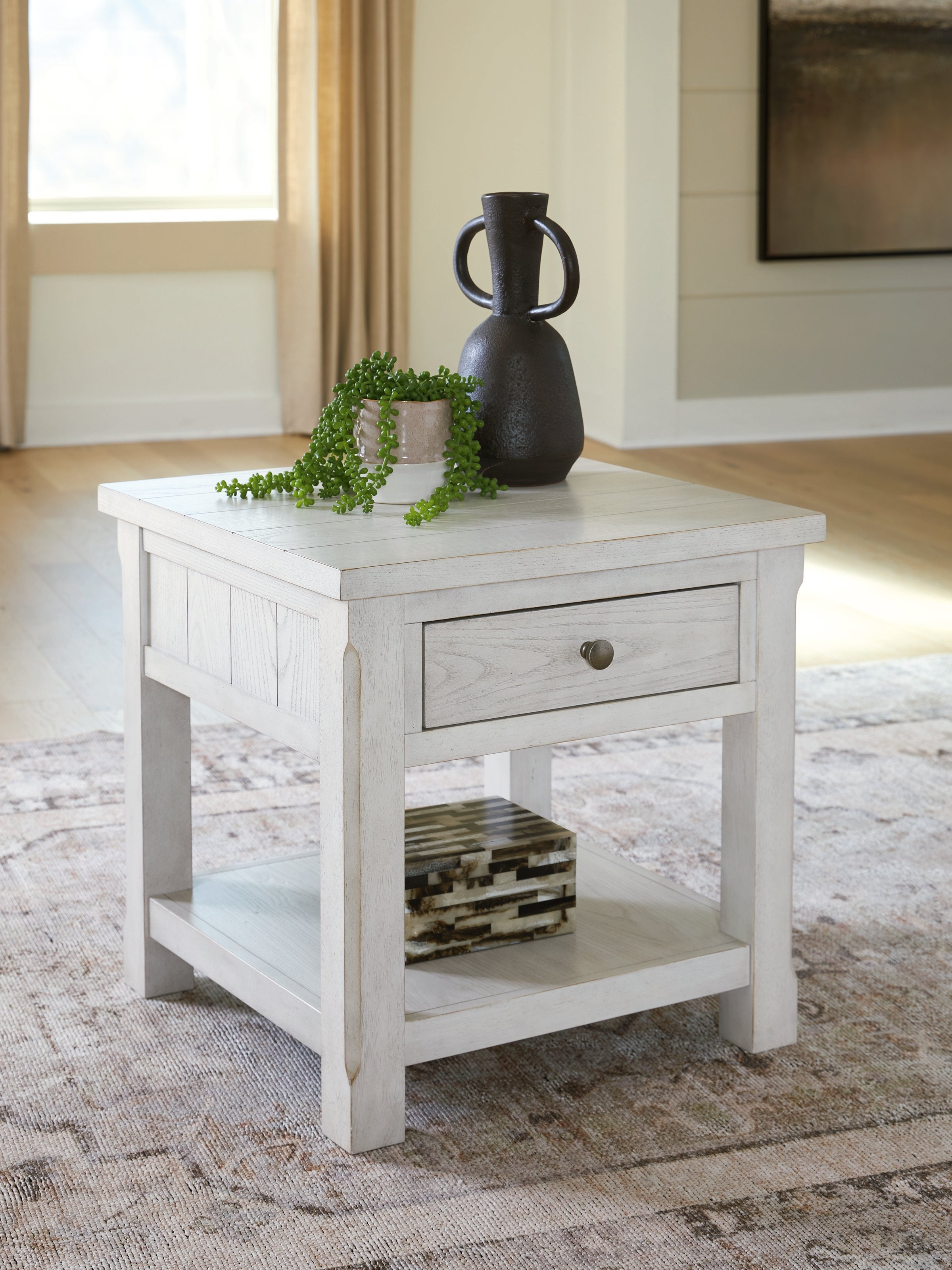 Best Deals Furniture - Ashley Furniture - Robbinsdale End Table - Square End Table - T729-2
