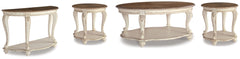 Best Deals Furniture - Ashley Furniture - Realyn Coffee Table, 2 Ends and Console - Coffee Table, 2 Ends and Console - T743T3