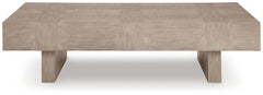 Jorlaina Coffee Table and 2 End Tables