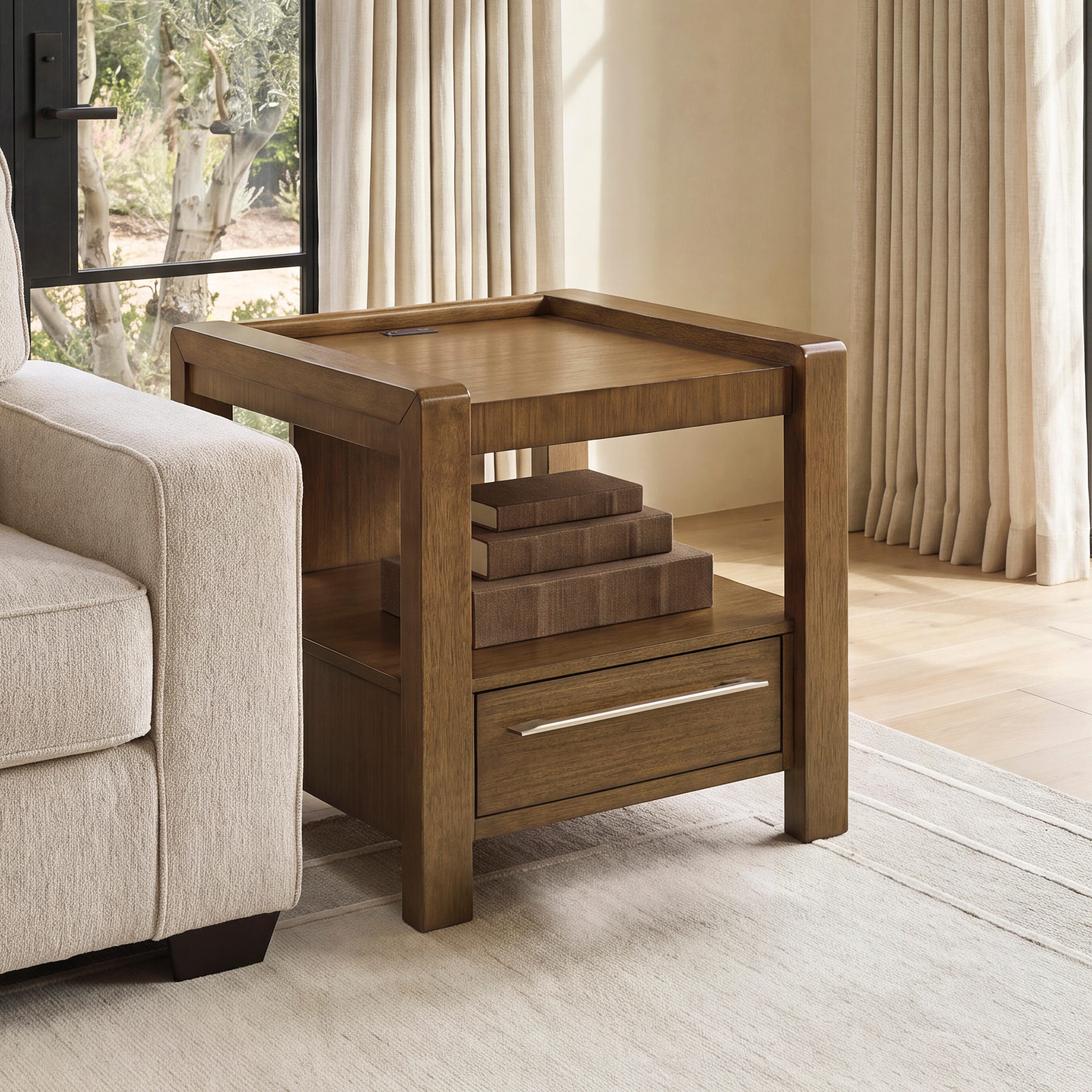 Best Deals Furniture - Ashley Furniture - Marxmore End Table - Square End Table - T983-2