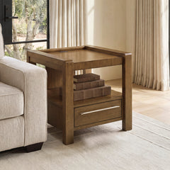 Best Deals Furniture - Ashley Furniture - Marxmore End Table - Square End Table - T983-2