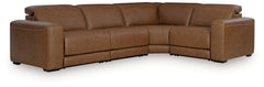 Best Deals Furniture - Ashley Furniture - Magic Man 4-Piece Power Reclining Sectional - 4-Piece Power Reclining Sectional - PCU10700S11