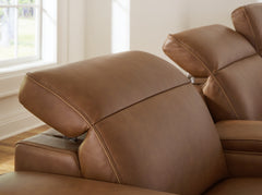 Magic Man 5-Piece Power Reclining Sectional with Console