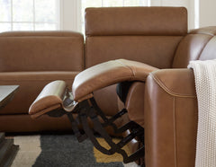 Magic Man 5-Piece Power Reclining Sectional with Console