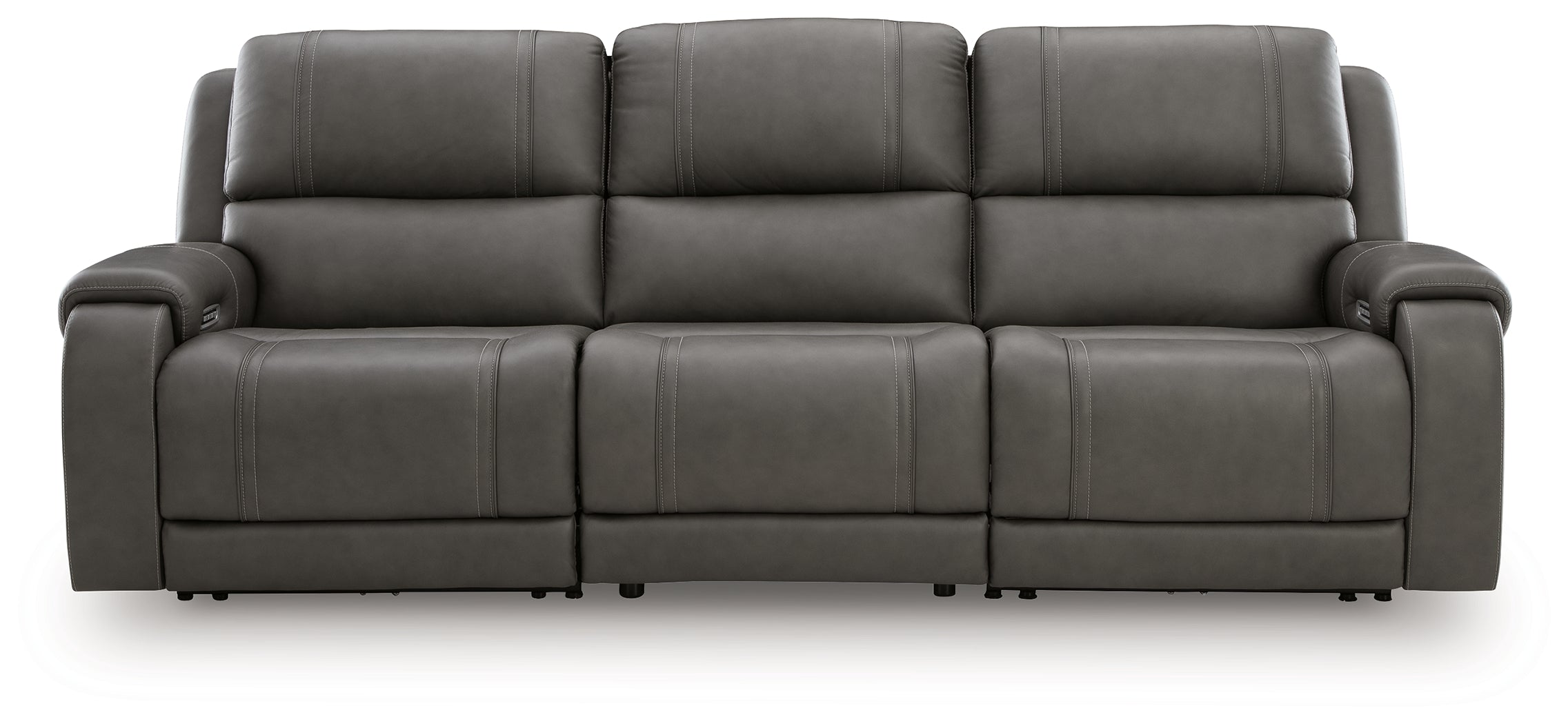 Best Deals Furniture - Ashley Furniture - 5Z - Pittson 3-Piece Power Sectional Reclining Sofa - 3-Piece Power Sectional Reclining Sofa / Anchor - PCU12600S3