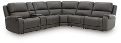 Best Deals Furniture - Ashley Furniture - 5Z - Pittson 6-Piece Power Reclining Sectional - 6-Piece Power Reclining Sectional - PCU12600S8