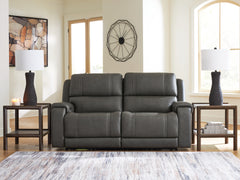 Best Deals Furniture - Ashley Furniture - 5Z - Pittson 2-Piece Power Reclining Sectional Loveseat - 2-Piece Power Reclining Sectional Loveseat - PCU12600S1
