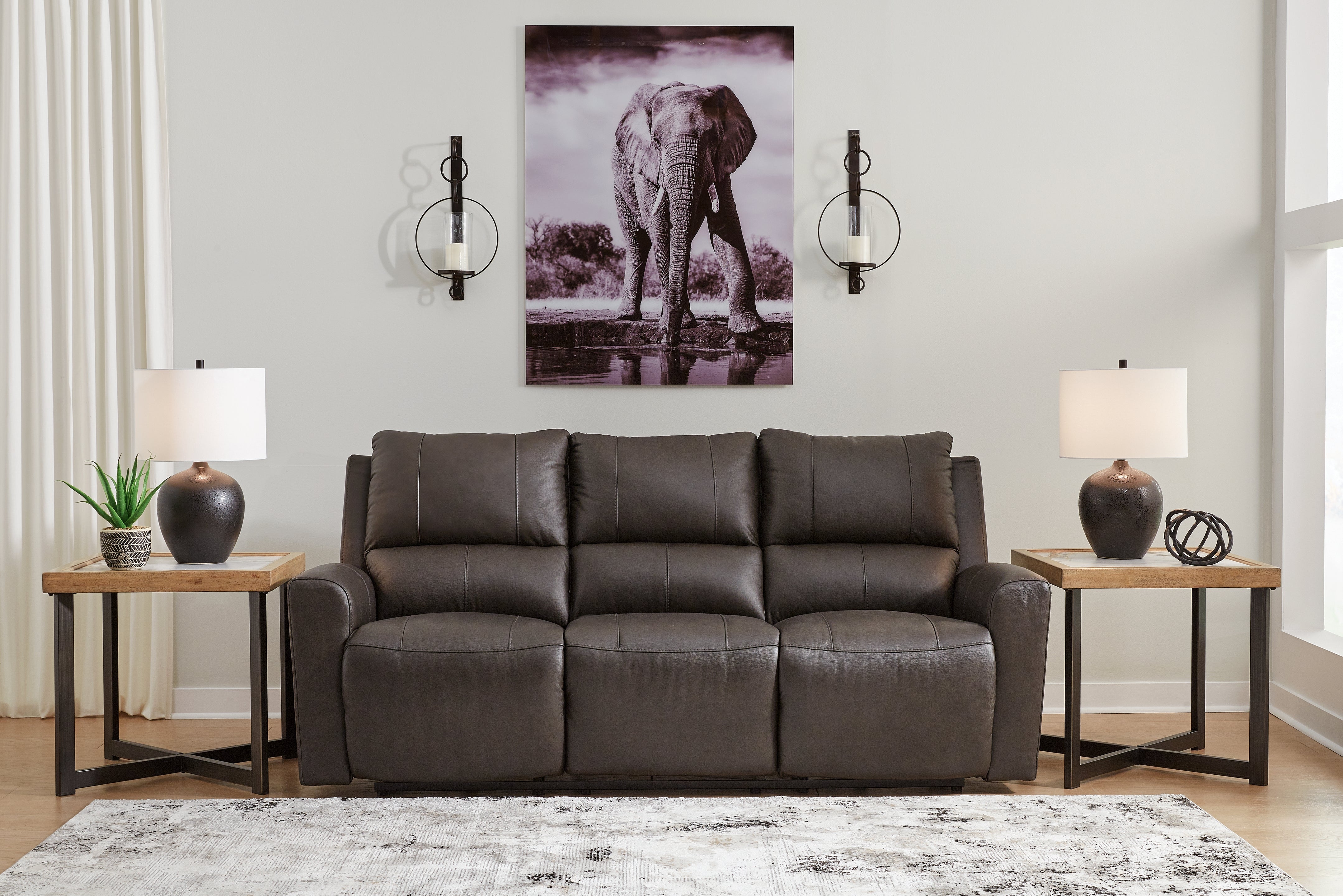 Boxmere Power Reclining Sofa and Loveseat