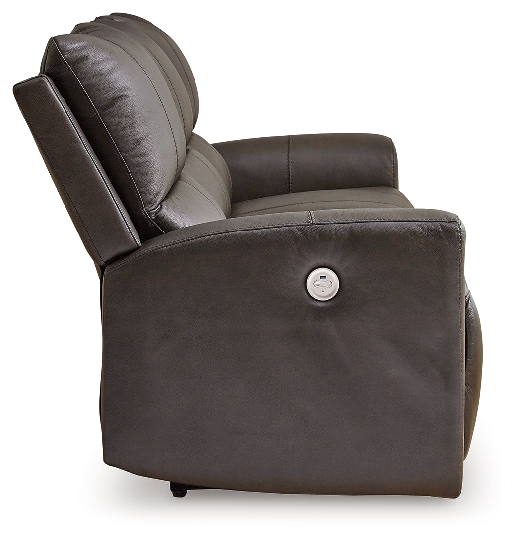 Boxmere Power Reclining Sofa and Loveseat