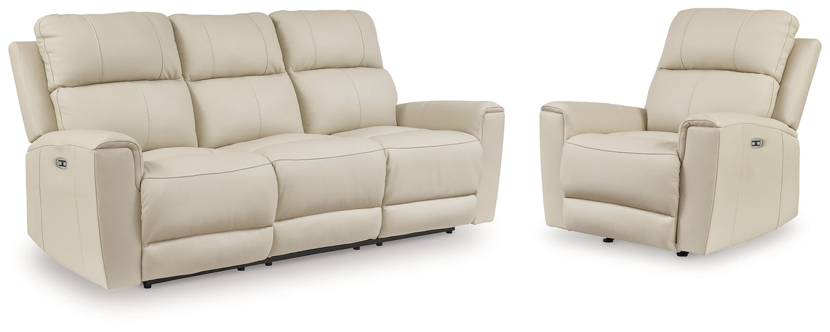 Best Deals Furniture - Ashley Furniture - Dahlmoore Power Reclining Sofa and Power Recliner - Power Reclining Sofa and Power Recliner - U13200U2