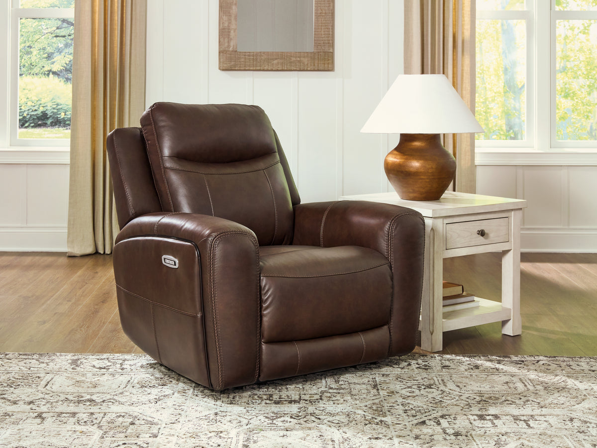 Best Deals Furniture - Ashley Furniture - Gravier Power Recliner - PWR Recliner/ADJ Headrest - U1330113