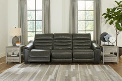Best Deals Furniture - Ashley Furniture - Center Line 3-Piece Power Reclining Sectional Sofa - 3-Piece Power Reclining Sectional Sofa / Dark Gray - U63404S5