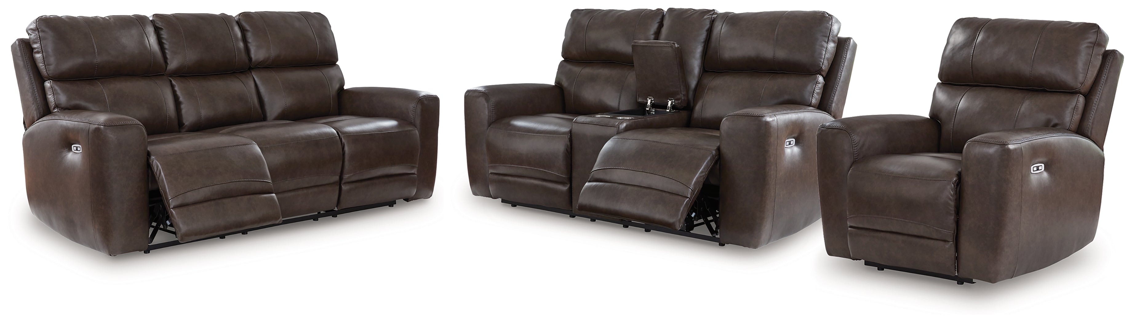 Best Deals Furniture - Ashley Furniture - Crossplex Power Reclining Sofa, Loveseat and Recliner - Power Reclining Sofa, Loveseat and Recliner - PCU64506U2