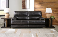 Best Deals Furniture - Ashley Furniture - Mountainous Power Reclining Sofa - 2 Seat PWR REC Sofa ADJ HDREST / Eclipse - U6580147