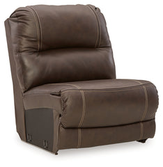 Dunleith 3-Piece Reclining Sofa and 3-Piece Loveseat with Console