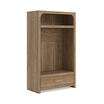 Best Deals Furniture - Ashley Furniture - Dovander Hall Tree with Storage Bench - Hall Tree with Storage Bench - W1121-79