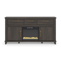 Brazen Valley 71" TV Stand with Electric Fireplace