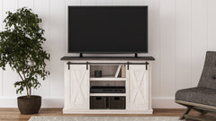 Best Deals Furniture - Ashley Furniture - Dorrinson 54" TV Stand - 54" / Two-tone - W287-48