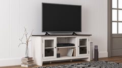 Best Deals Furniture - Ashley Furniture - Dorrinson 60" TV Stand - 60" / Two-tone - W287-68
