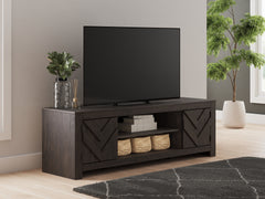 Best Deals Furniture - Ashley Furniture - Cayboni 71" TV Stand - 71" / Black - W3789-68