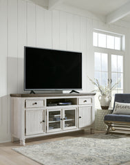 Best Deals Furniture - Ashley Furniture - Havalance TV Stand - TV Stand / Two-tone - W814-68